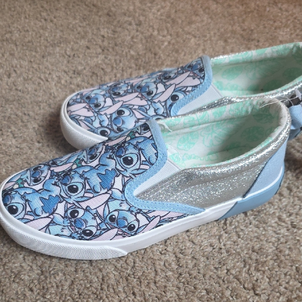 Disney Blue and Silver Kids Sneakers